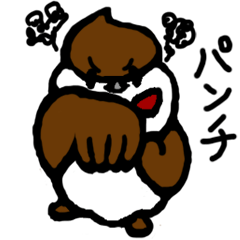 [LINEスタンプ] Daily life of the sparrow