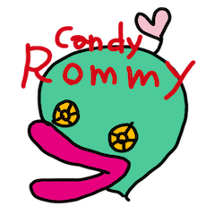 [LINEスタンプ] candy rommy