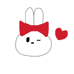 [LINEスタンプ] ワガママうさぎ