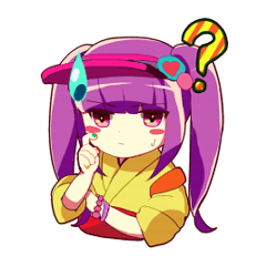 [LINEスタンプ] フリーダムだぜ銭太鼓ガール