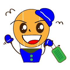 [LINEスタンプ] murmur of hot-air-balloon