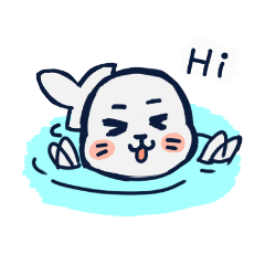 [LINEスタンプ] Hello Im Hi