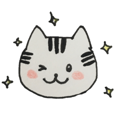 [LINEスタンプ] シンプルなにゃんこのスタンプ