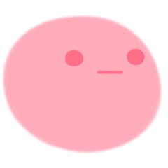 [LINEスタンプ] pink ball