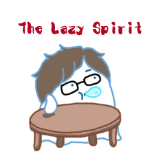 [LINEスタンプ] The Lazy Spirit