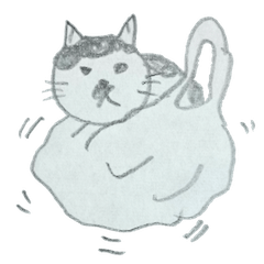 [LINEスタンプ] ちょびひこ（ねこ）