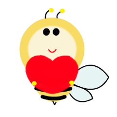 [LINEスタンプ] Light bulb Bees