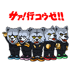 [LINEスタンプ] MAN WITH A MISSION