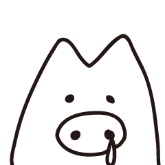 [LINEスタンプ] Pig vertebrae