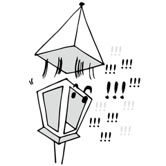 [LINEスタンプ] Street Lamp