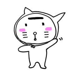 [LINEスタンプ] 眉ねこ