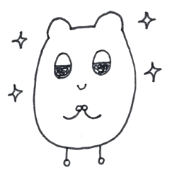 [LINEスタンプ] ちょっとウザいハムスター