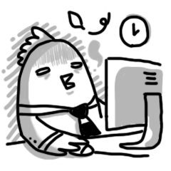 [LINEスタンプ] Office Chicken