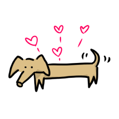 [LINEスタンプ] もりた画伯と愛犬たち