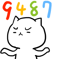 [LINEスタンプ] Cat Family 1-practical ＆ move up