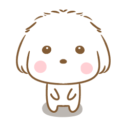 [LINEスタンプ] Maltese Dian dog