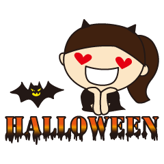 [LINEスタンプ] Mooca's Happy Halloween