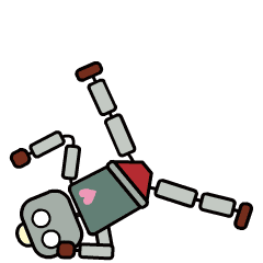 [LINEスタンプ] キレッキレ！ ロボットダンス Vol.1の画像（メイン）