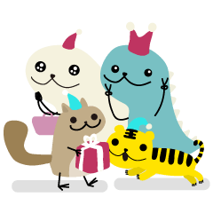 [LINEスタンプ] Animals in LonelyPlanet