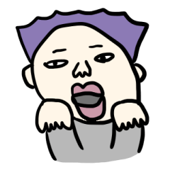 [LINEスタンプ] へんなひとのすたんぷ