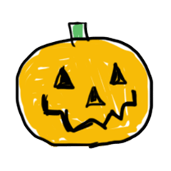 [LINEスタンプ] Halloween スタンプ 手描き風の画像（メイン）
