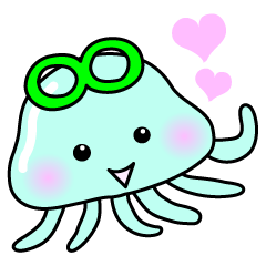 [LINEスタンプ] 七色クラゲ