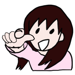 [LINEスタンプ] 顔くずれぎみ子