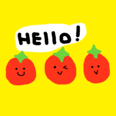 [LINEスタンプ] Fruits and vegetables daily