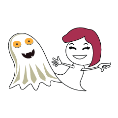 [LINEスタンプ] Emmy Halloween