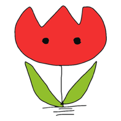 [LINEスタンプ] Chaco's tulip