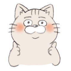 [LINEスタンプ] 近所の猫