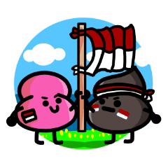 [LINEスタンプ] Kunkun ＆ Kankan : Daily Life