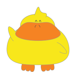 [LINEスタンプ] Piox - your bouncy duck bestie