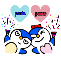 [LINEスタンプ] 表情豊かなペンギン達