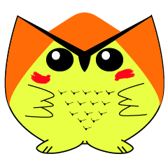 [LINEスタンプ] golden owl life