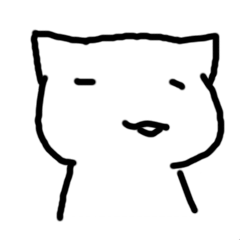 [LINEスタンプ] 適当な返事をする猫