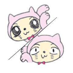 [LINEスタンプ] きぐるみすたいる～ねこかぶり～