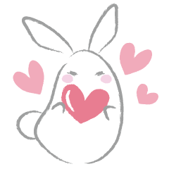 [LINEスタンプ] Rabbit Garden