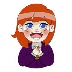 [LINEスタンプ] Student Lucy