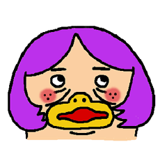 [LINEスタンプ] 三つ編みだけではない女子