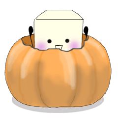 [LINEスタンプ] Little ToFu Boy -Halloween Special-