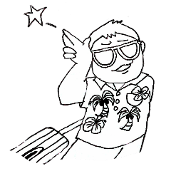 [LINEスタンプ] I'm on the top of the world