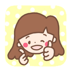 [LINEスタンプ] ゆるっとマイペース女子【日常会話】