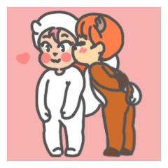 [LINEスタンプ] DearLu and Hamstersquirrel