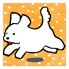 [LINEスタンプ] Mochi's Fluffy Diary