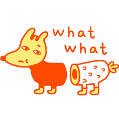 [LINEスタンプ] ::WHAT WHAT:: Daily Life