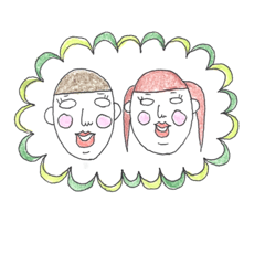 [LINEスタンプ] 白目で日常会話‼︎