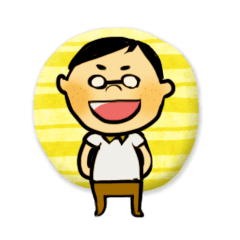 [LINEスタンプ] 優しいパパのスタンプ