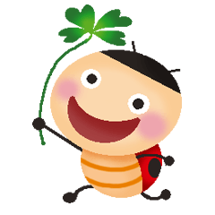 [LINEスタンプ] Small ladybug