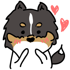 [LINEスタンプ] Red Bean and Black Nu.